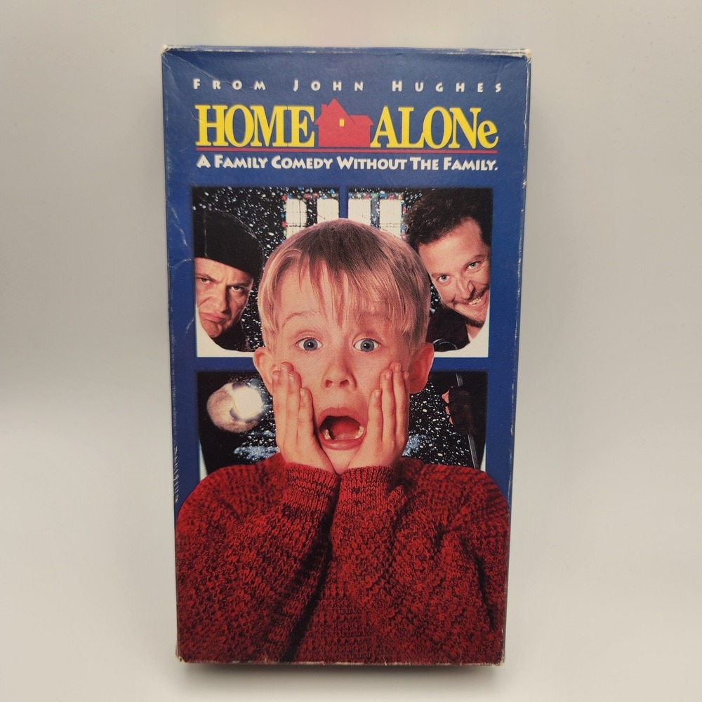 Fox Video Home Alone 1991 VHS PG Slipcover Macaulay Culkin Tested Working